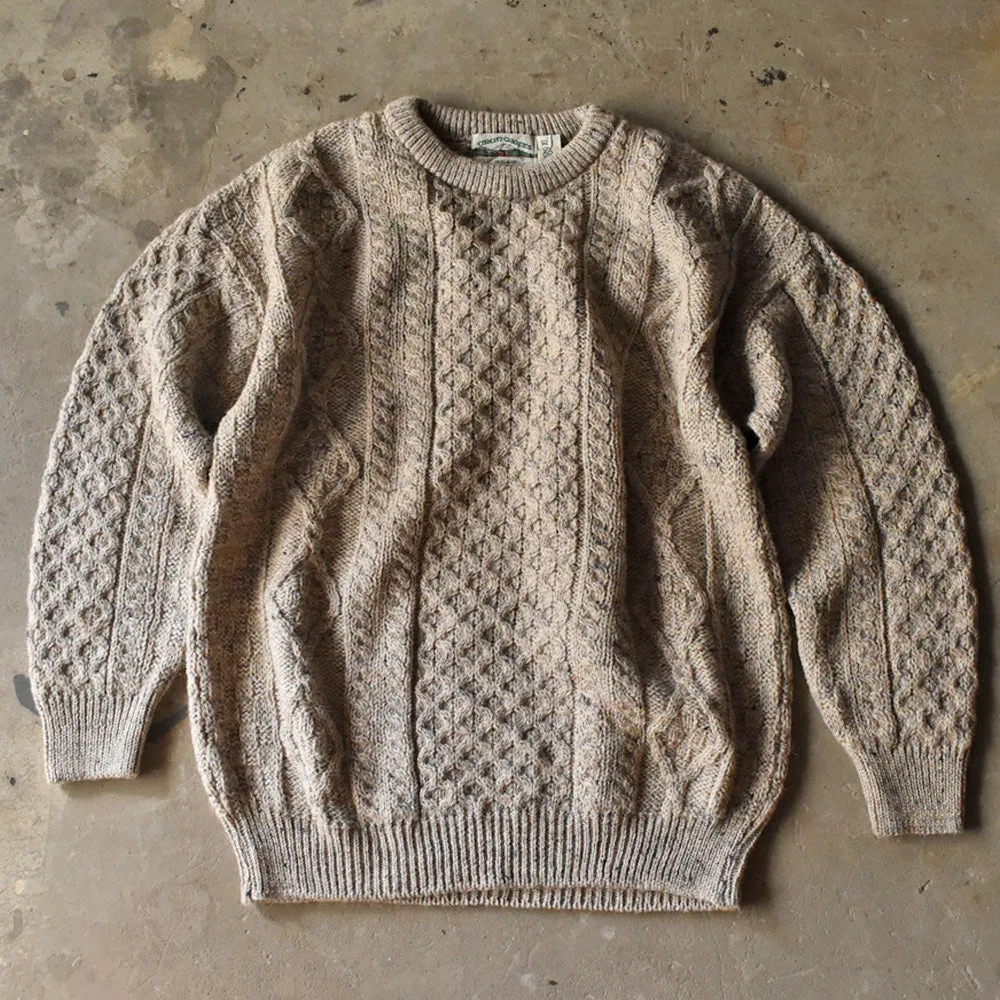 90's aran crafts フィッシャーマン ニット アランセーター アイルランド製 231121