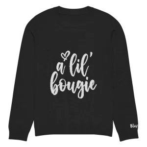 A Lil Bougie Personalized Knit Sweater