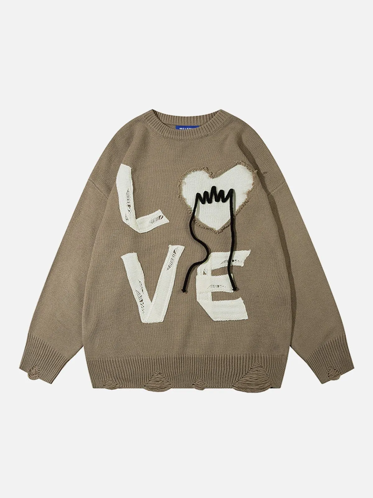 Aelfric Eden Love Creative Applique Sweater