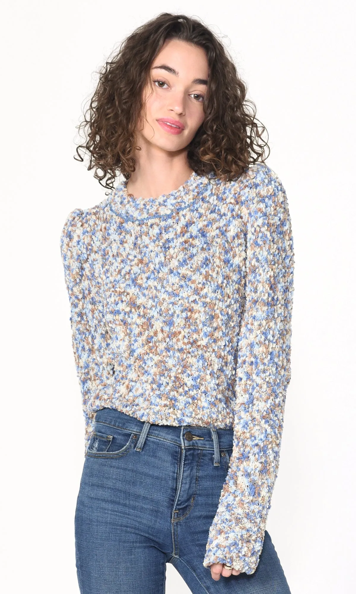 Alma Cozy Knit Chenille Sweater