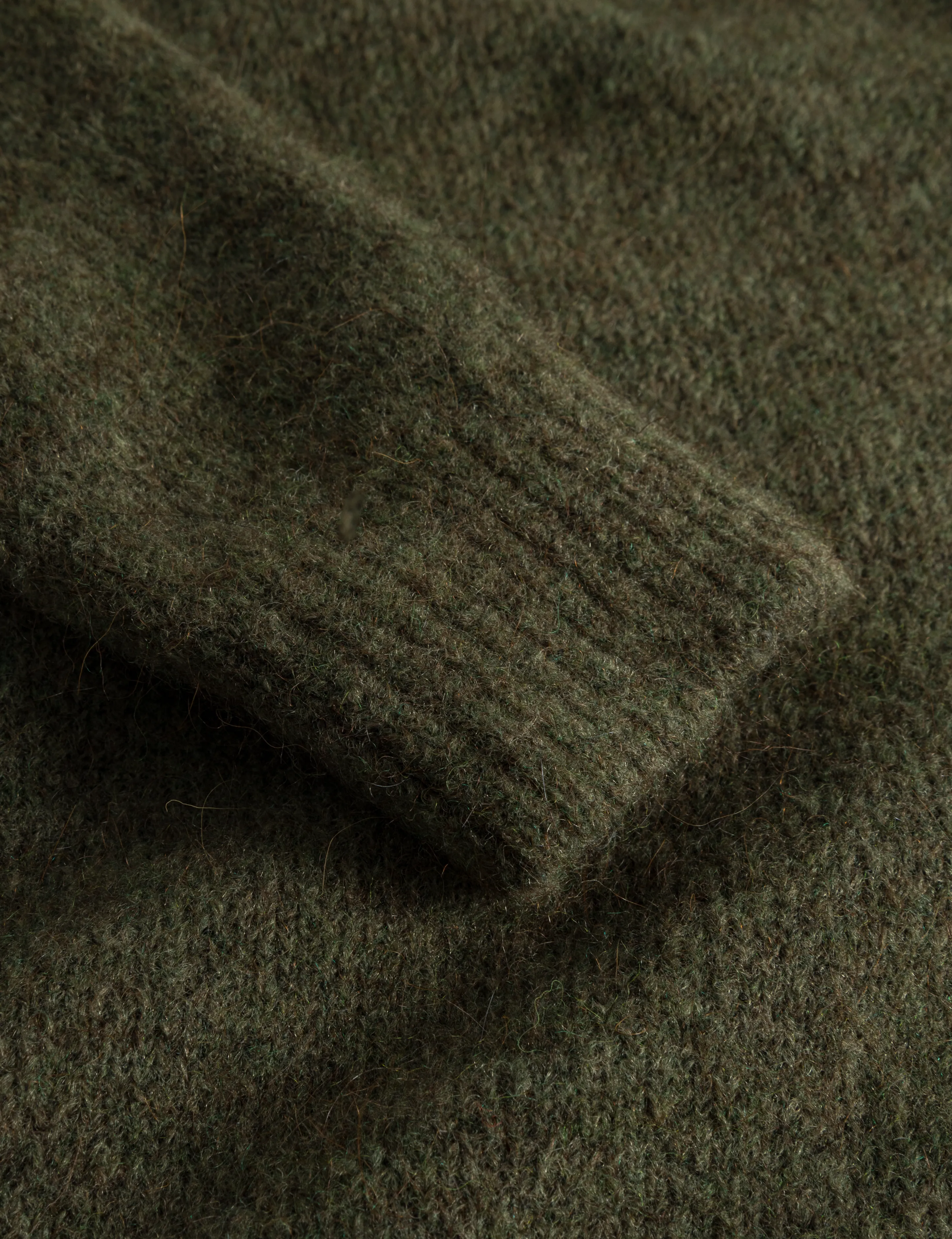 Alpine Knit | Dark Moss