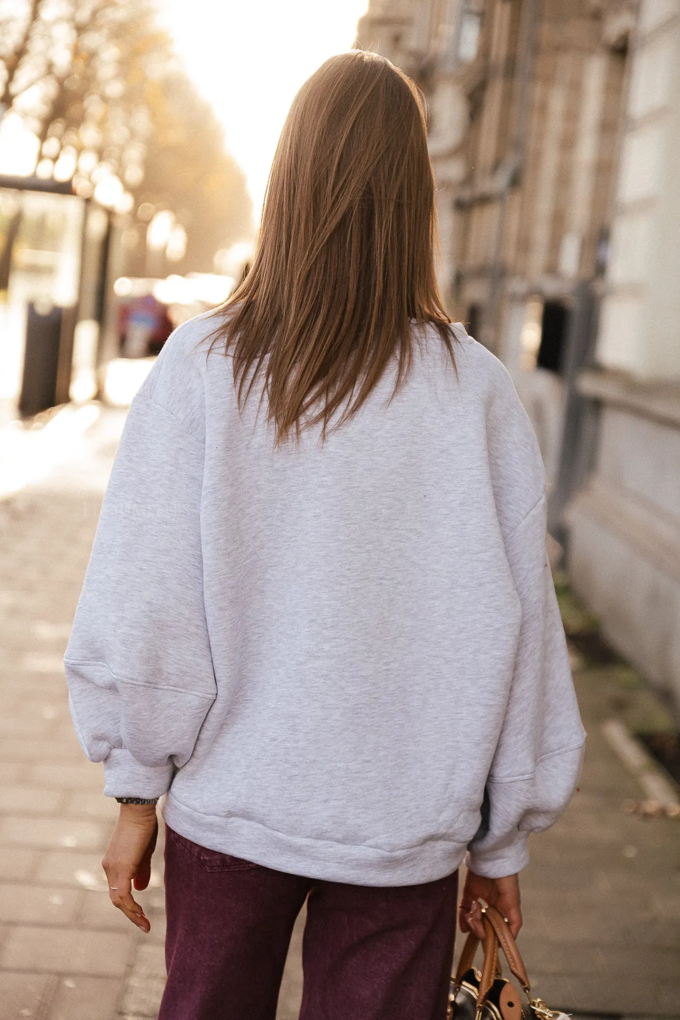 Anke sweater light grey