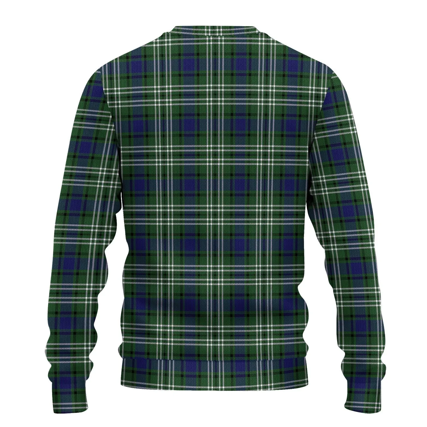 Blyth Tartan Ugly Sweater with Family Crest