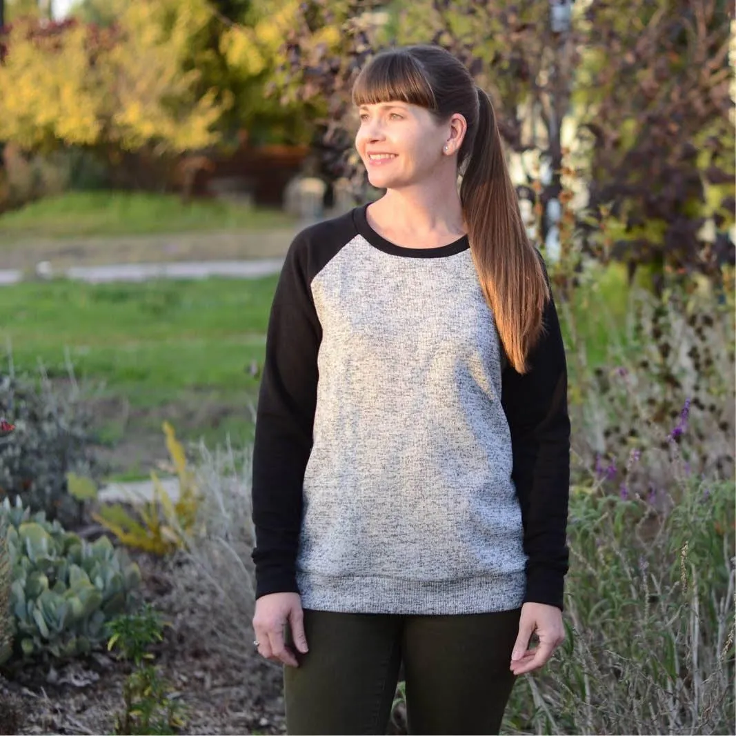 Boxy Raglan sewing pattern