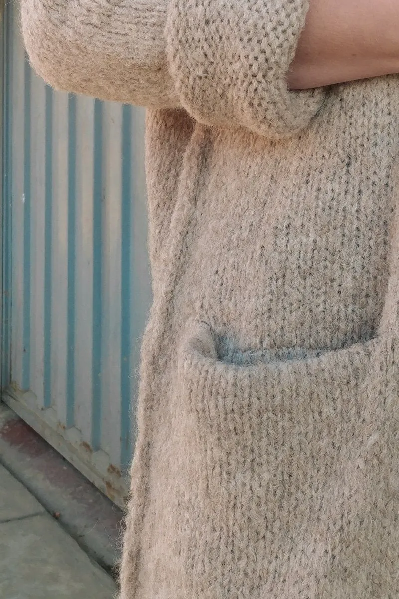 Catalina - superfine alpaca long cardigan sweater