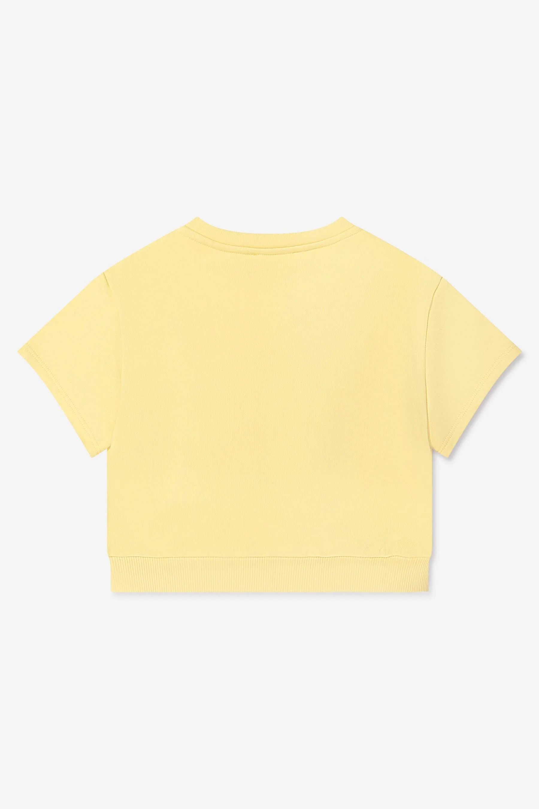 Chloé Girls Cotton Short Sleeve Sweater