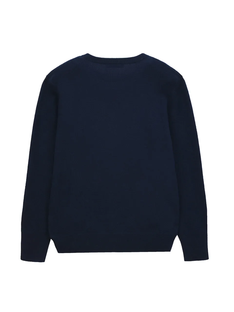 Classic Crew Neck Sweater_Navy