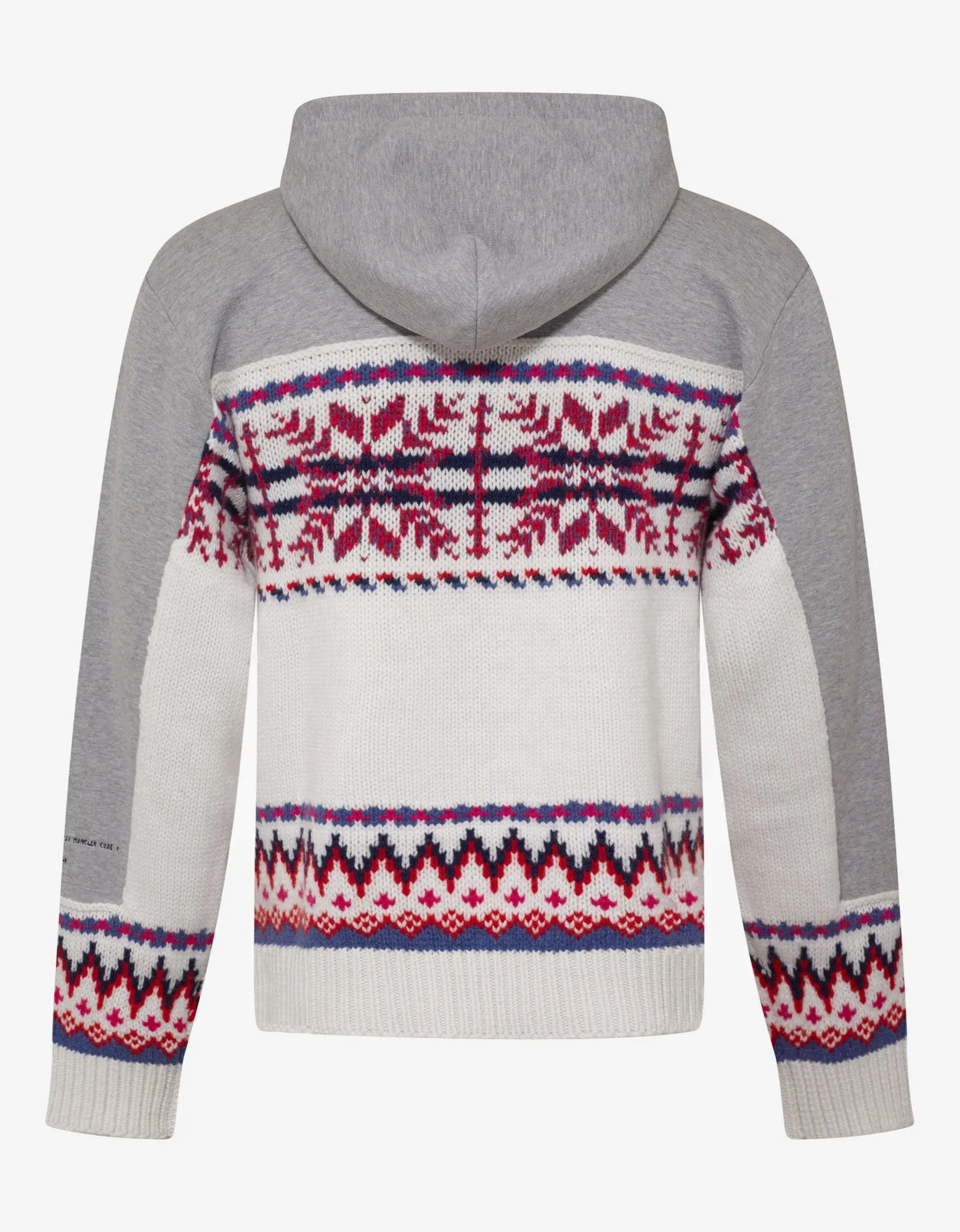 Fair Isle Panel Hoodie