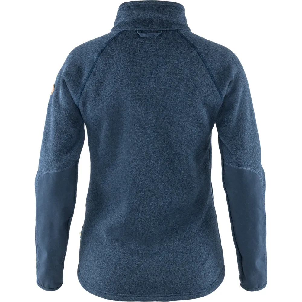 Fjällräven Women&#x27;s Övik Fleece Zip Sweater Navy | Buy Fjällräven Women&#x27;s Övik Fleece Zip Sweater Navy here | Outnorth