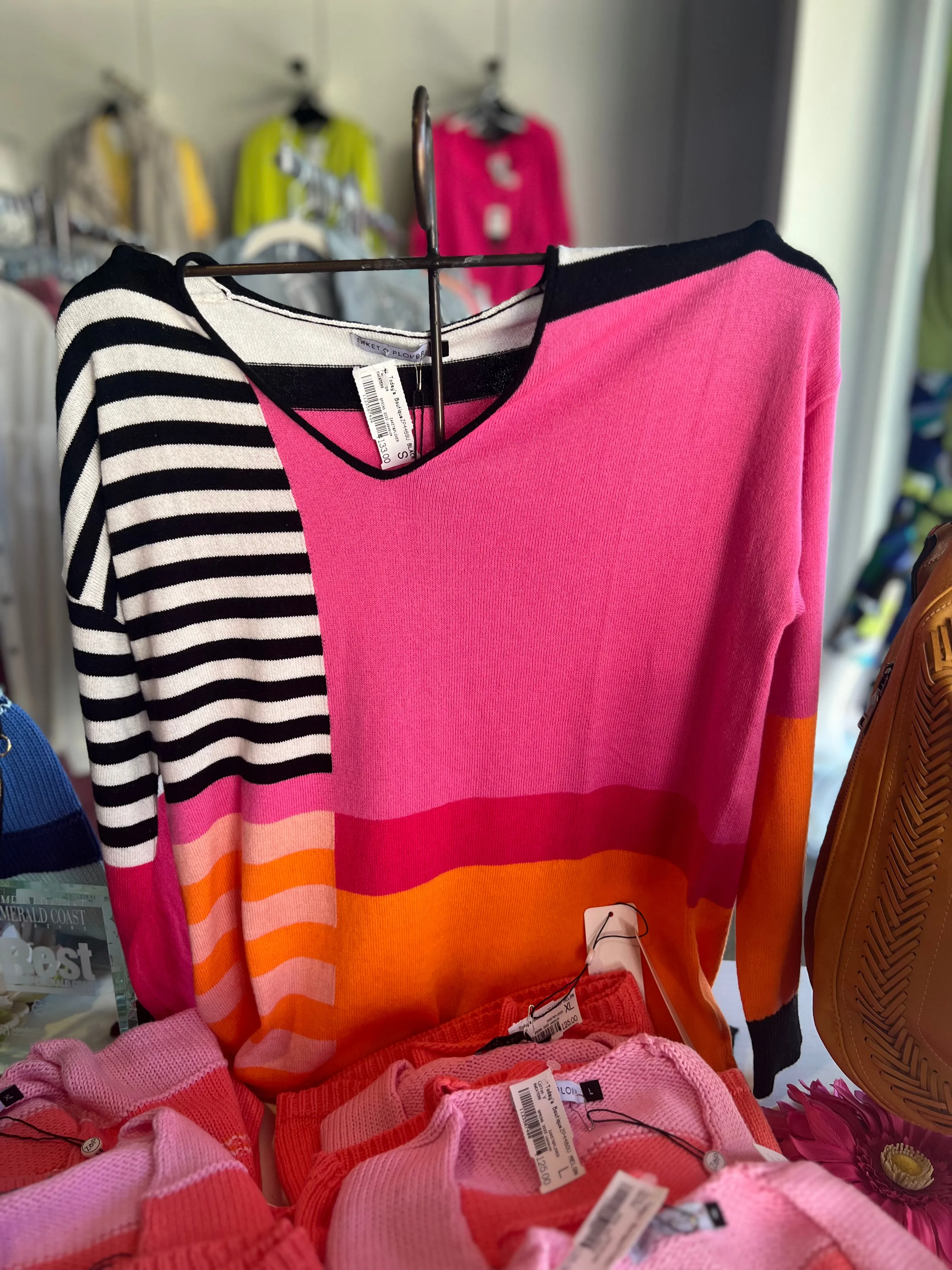 Fun Stripe Sweater - ZAKET & PLOVER ZP4469U