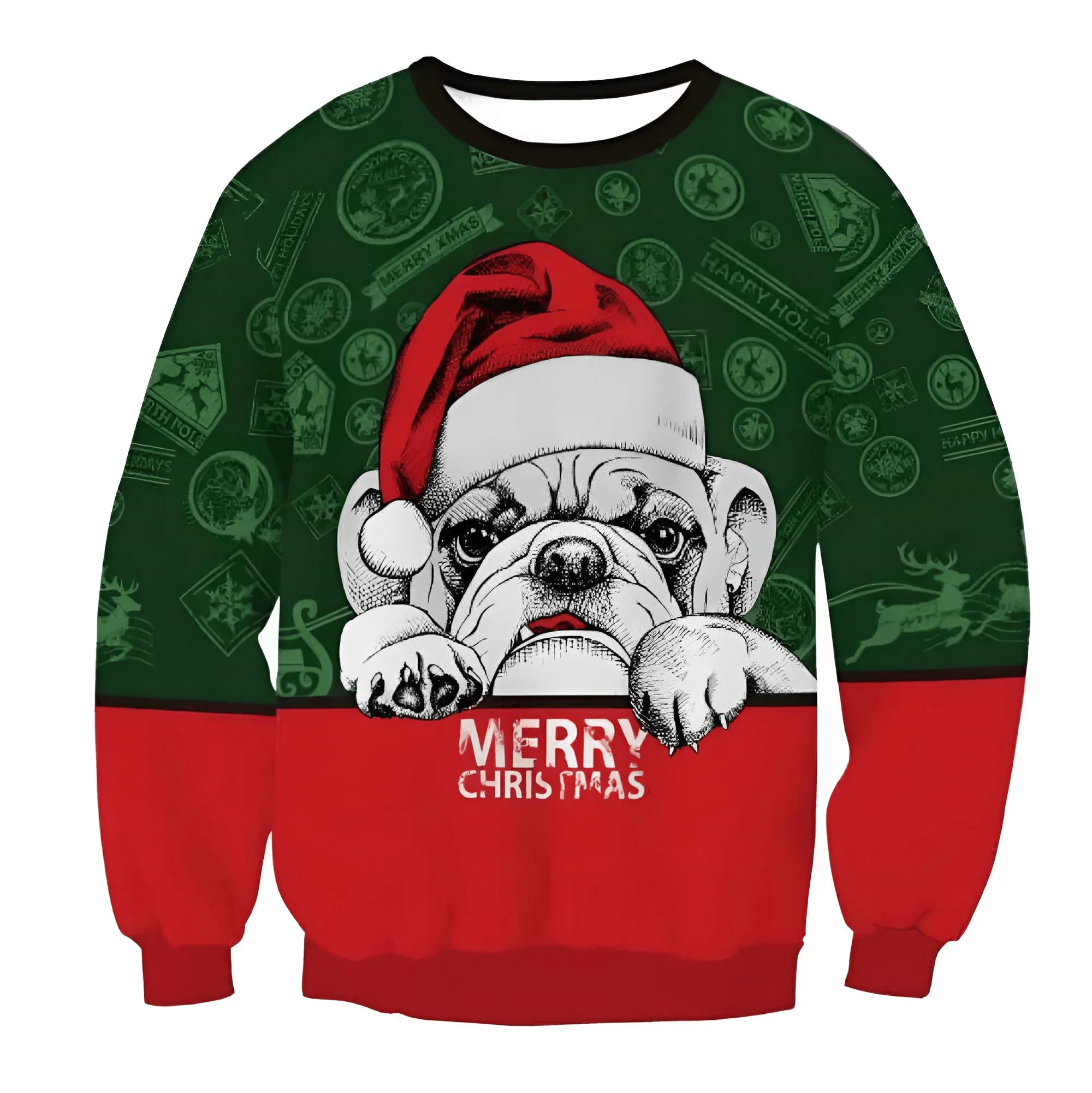 Funny Ugly Christmas Sweaters Jumpers Holiday Party Xmas Sweatshirts