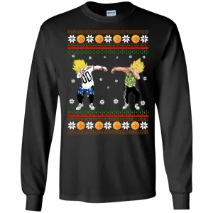 Goku and Vegeta Dab Christmas Sweater, Shirt, Hoodie