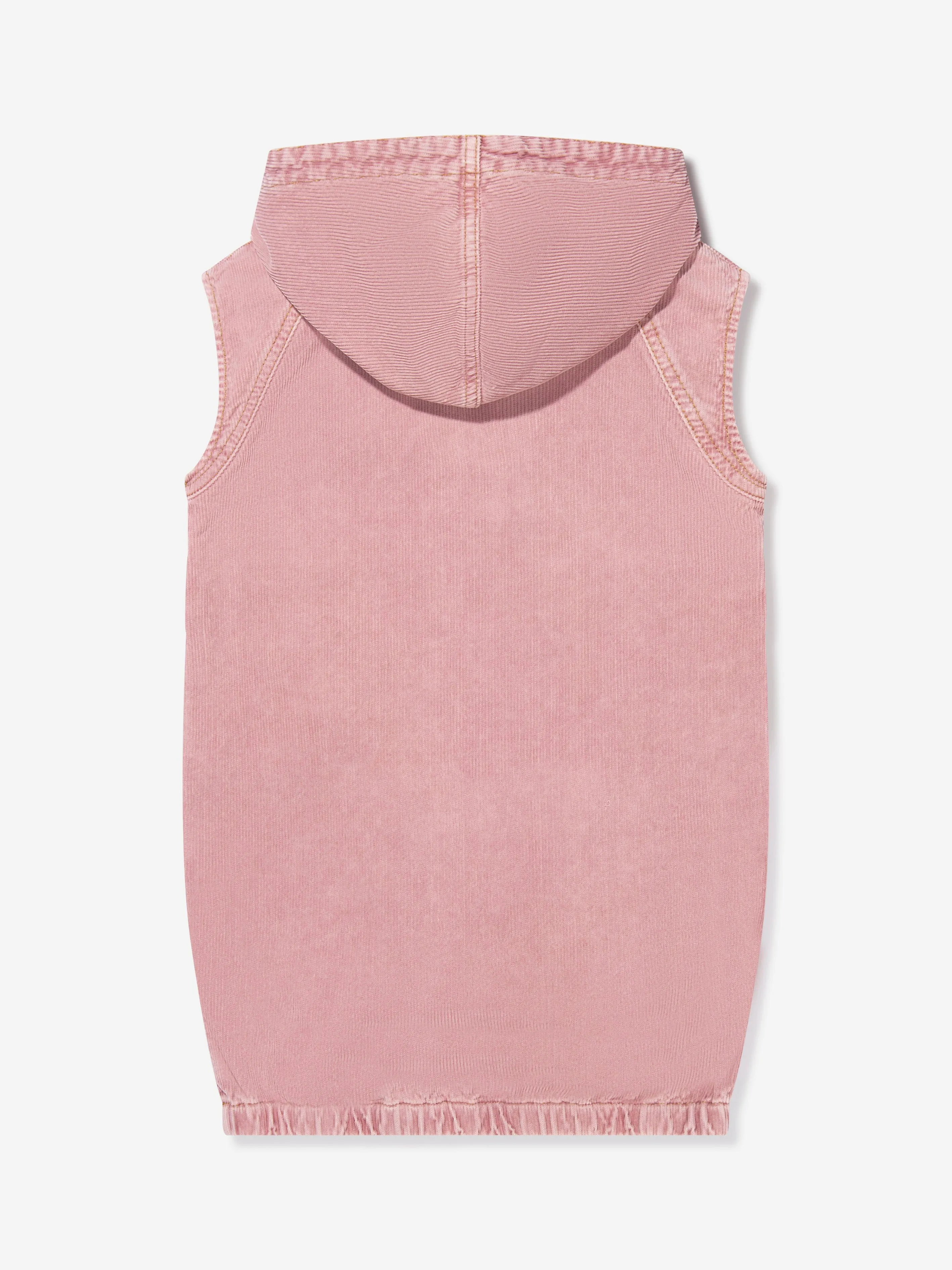 Gucci Girls Velvet Corduroy Sleeveless Dress