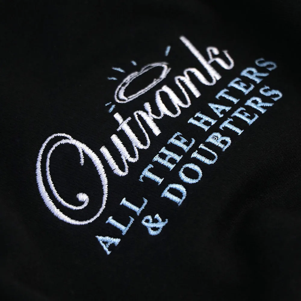 Haters and Doubters Embroidered Crewneck Fleece