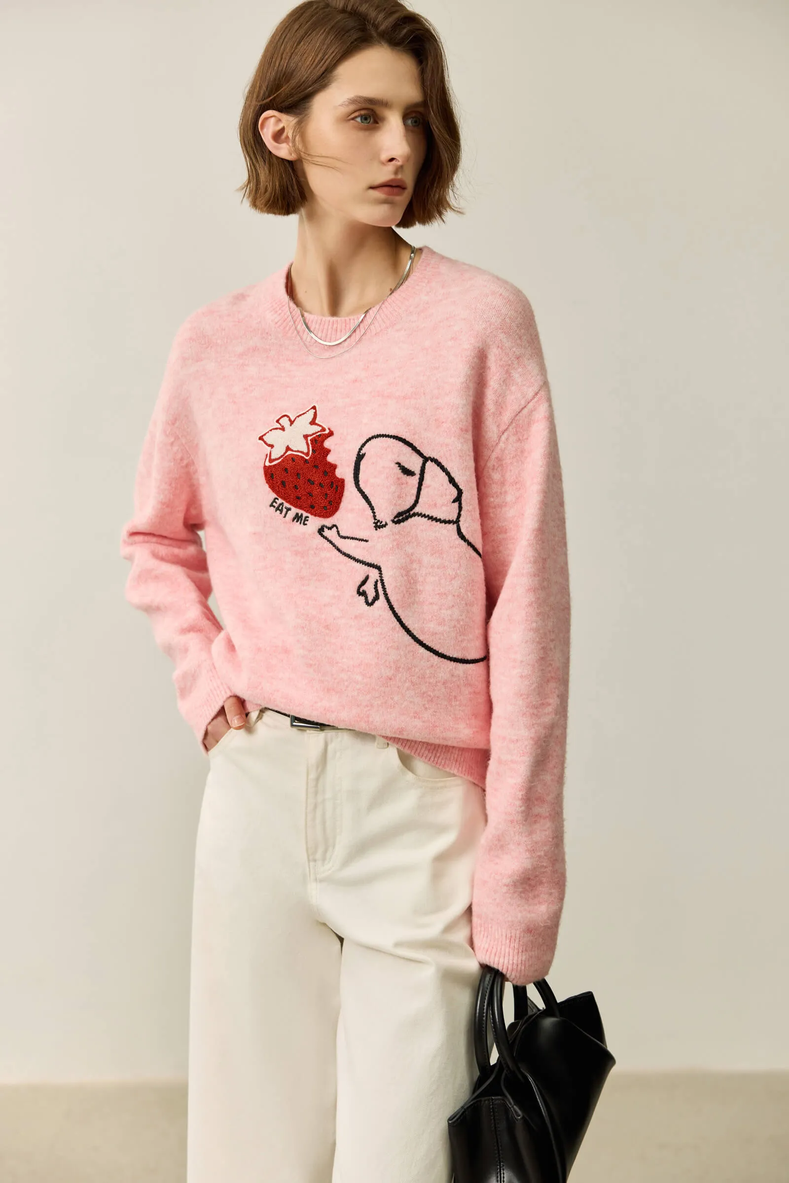 LILY Capybara Crewneck Sweater