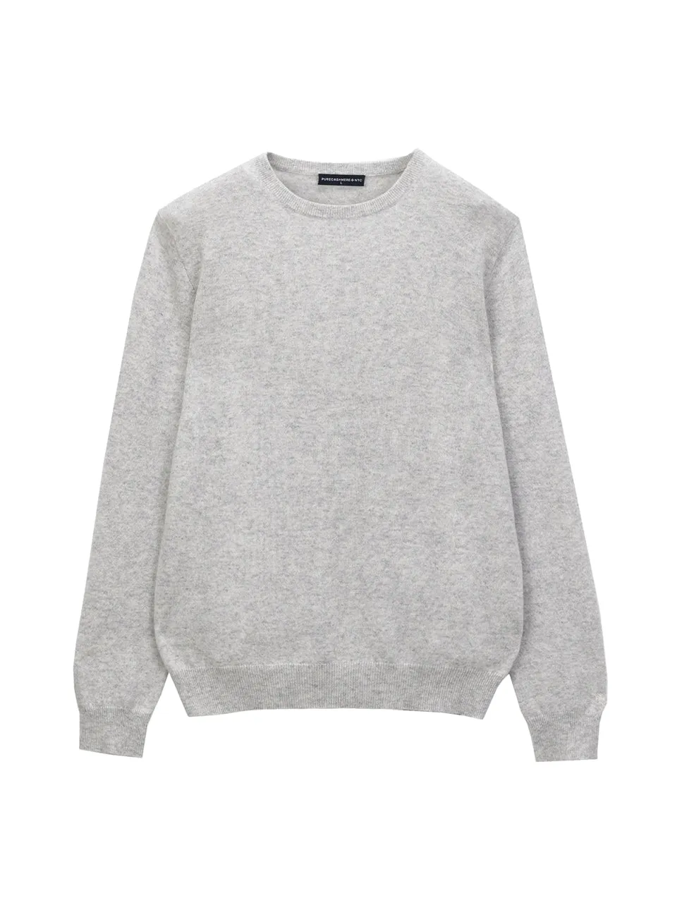 Men Crew Neck Sweater_Grey