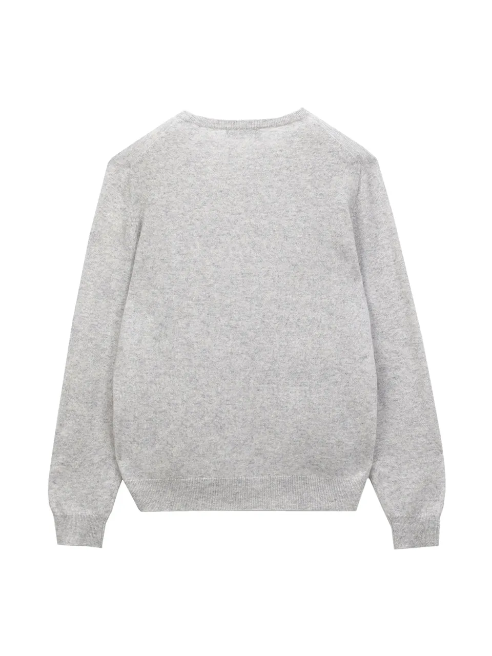 Men Crew Neck Sweater_Grey