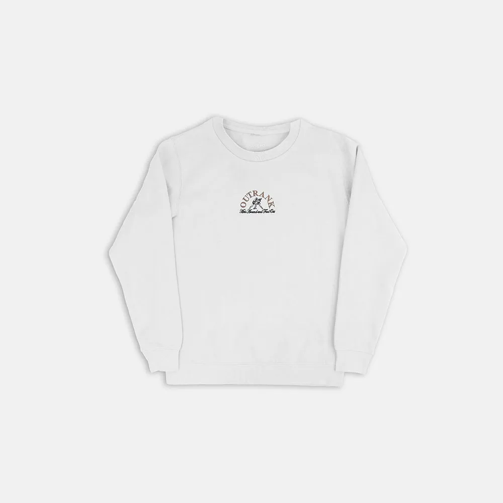 Mess Around and Find Out Embroidered Crewneck Fleece