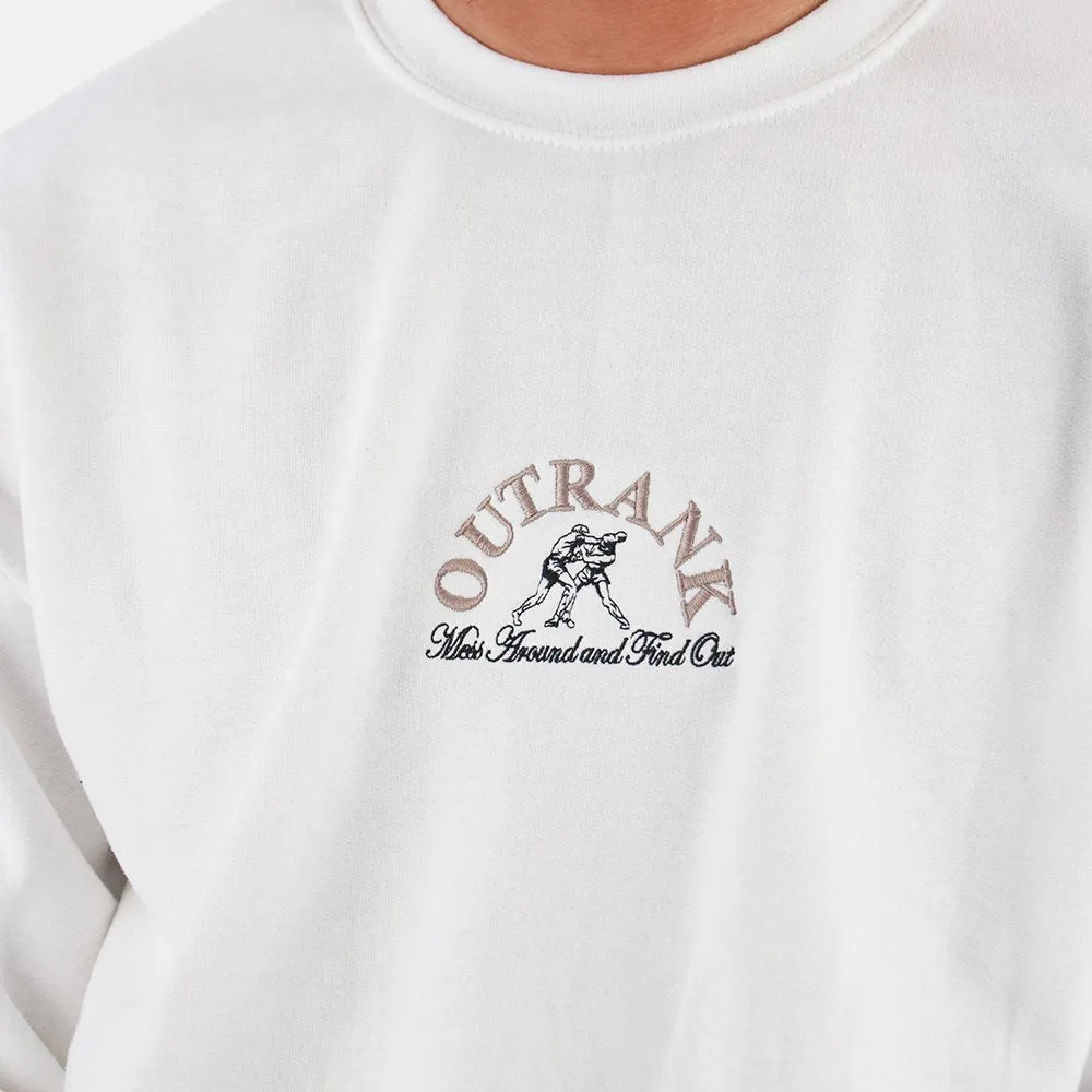 Mess Around and Find Out Embroidered Crewneck Fleece