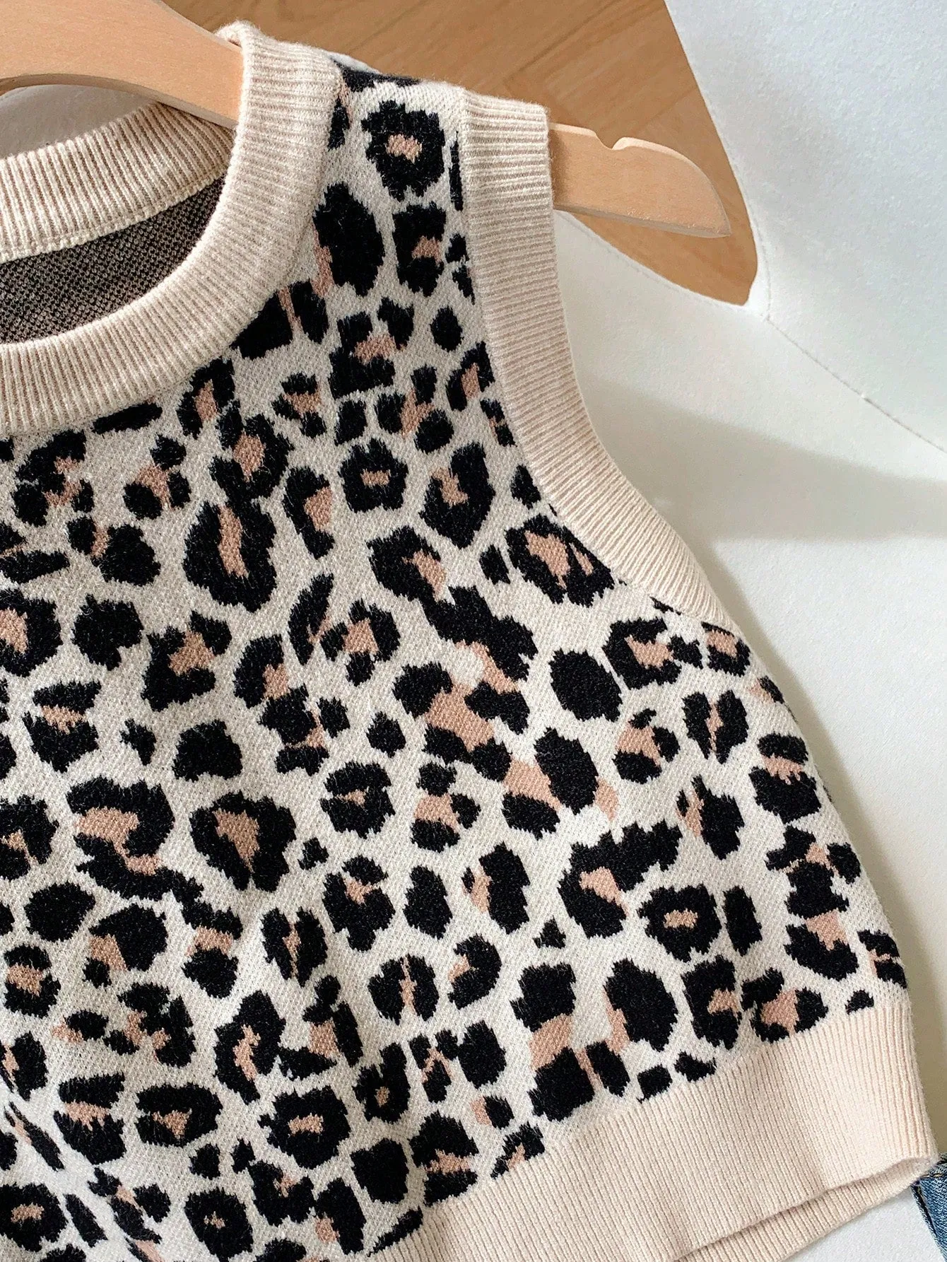 Parien Comfortcana Leopard Sweater