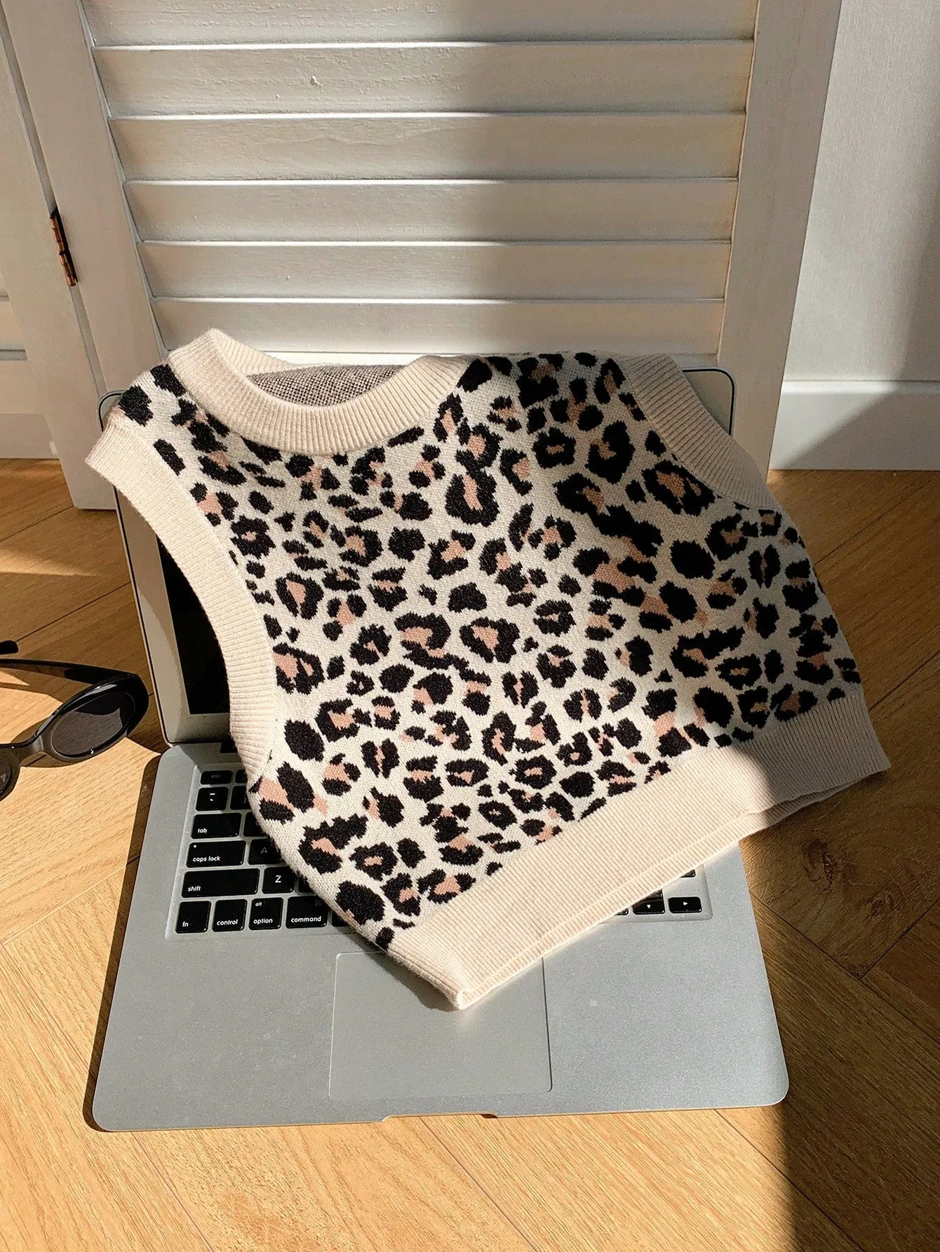 Parien Comfortcana Leopard Sweater