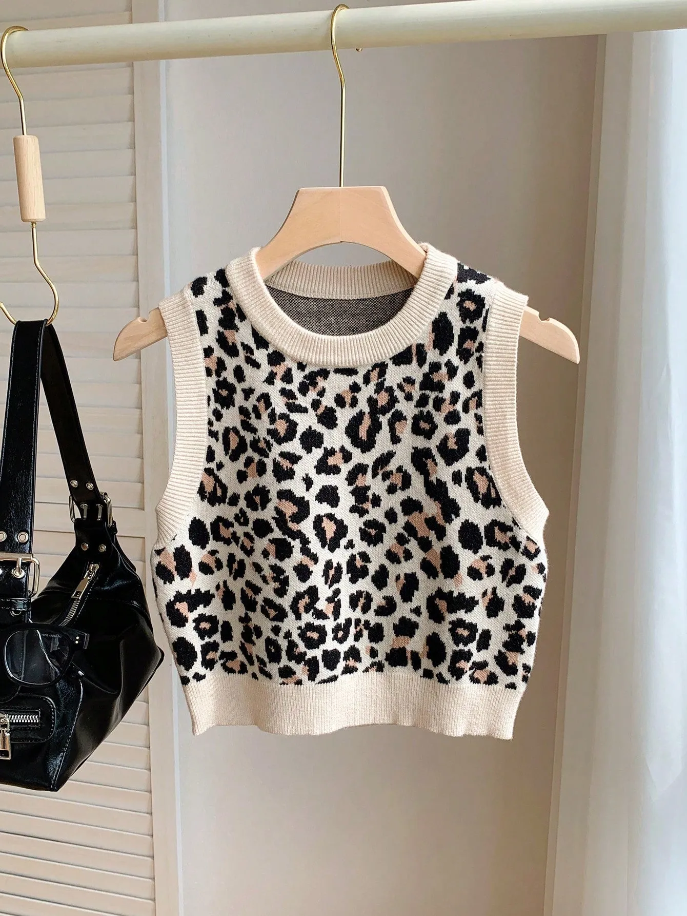 Parien Comfortcana Leopard Sweater