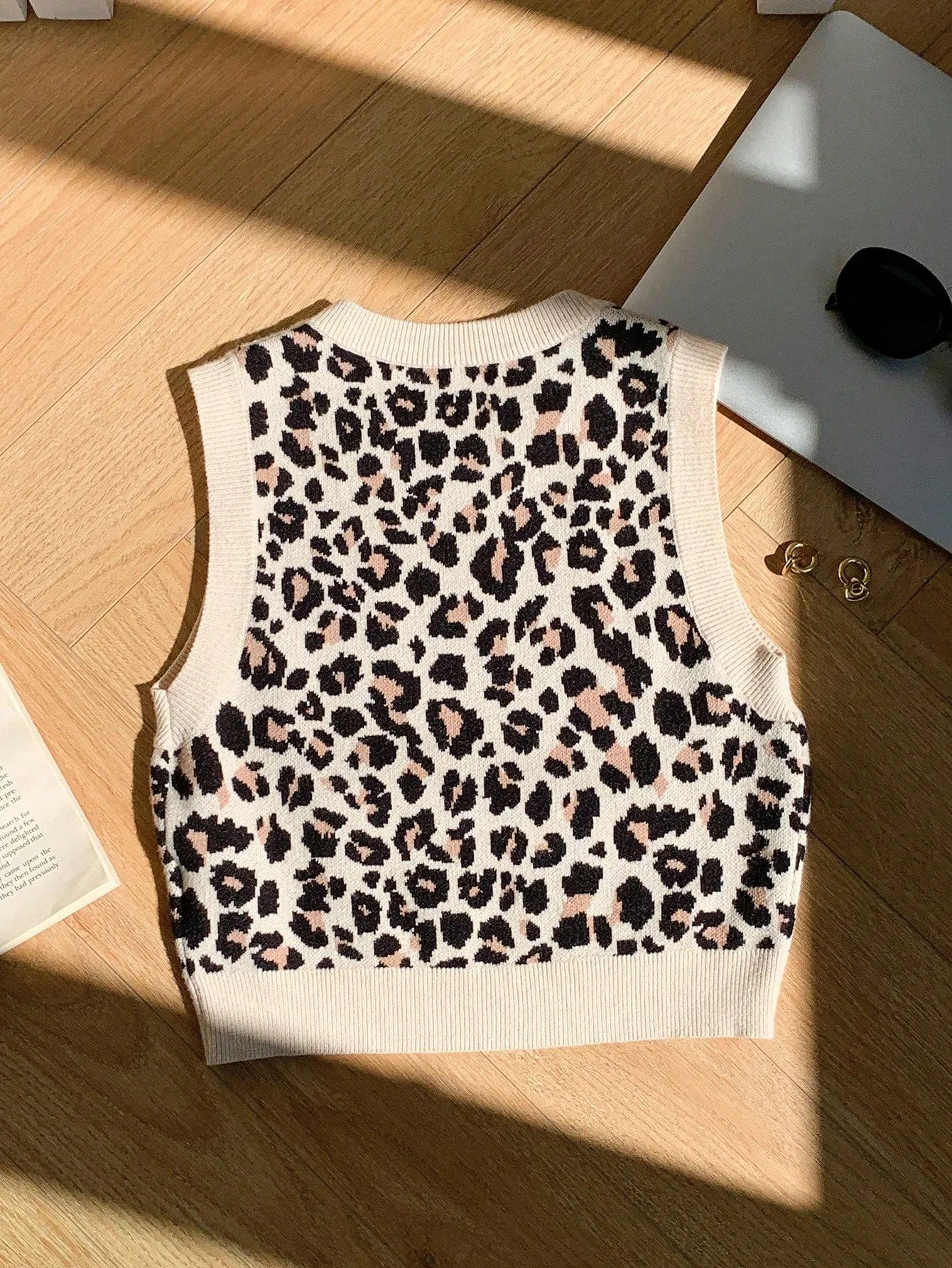 Parien Comfortcana Leopard Sweater