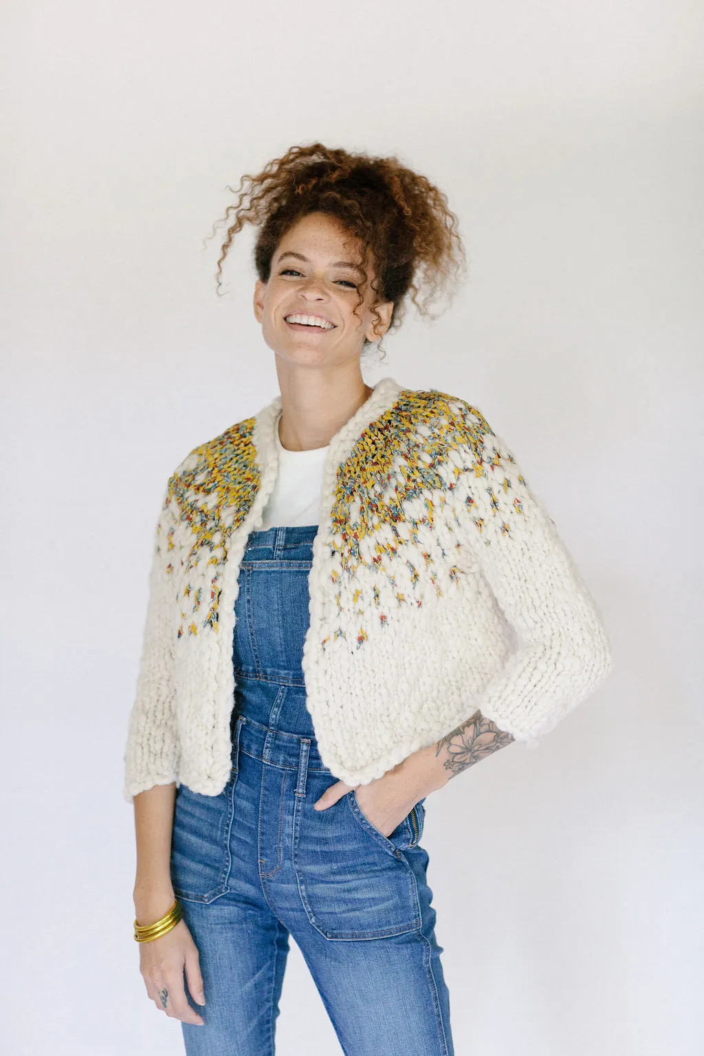 Pixelated Cardi ~ Knitalong Kit