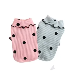 Polka Dot Cotton Sweater