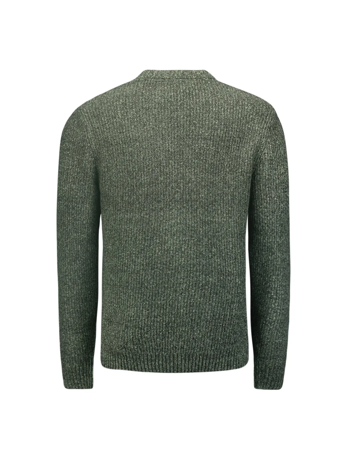 Round Neck Sweater in Two Colors: Soft and Stretchy for Ultimate Comfort | Smoke