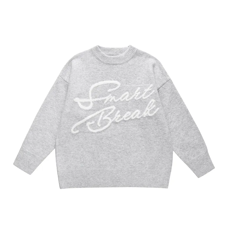 Smart Break Knit Sweater