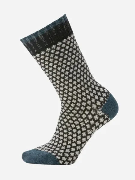 SMARTWOOL EVERYDAY POPCORN POLKA DOT CREW SOCKS