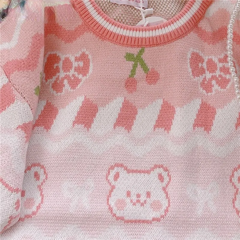 Strawberry Bear Jumper