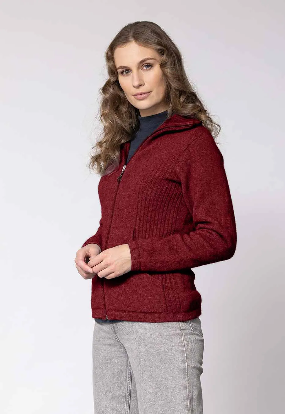 Women's Market Day Merino Possum Jacket