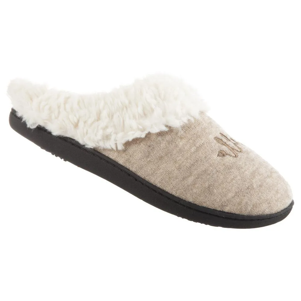 Women’s Sweater Knit Novelty Clog Slippers